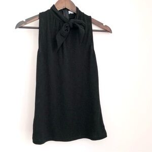 Zara Tie Neck Sleeveless Top